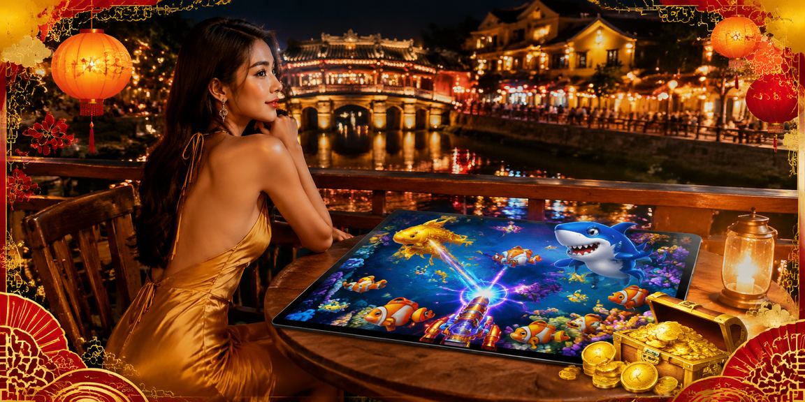 Người chơi tại Hội An thưởng thức trò chơi giải trí có trách nhiệm bên tách cà phê