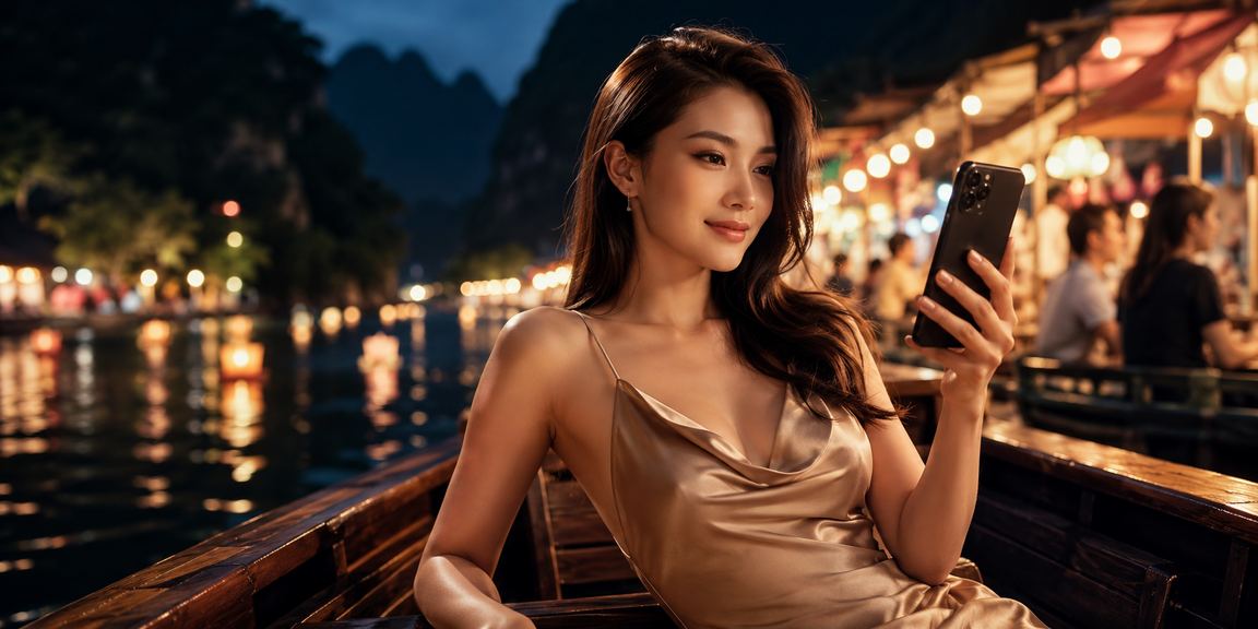 Người dùng nhận thưởng hoàn tiền tại chợ đêm Ninh Bình qua ứng dụng hi887